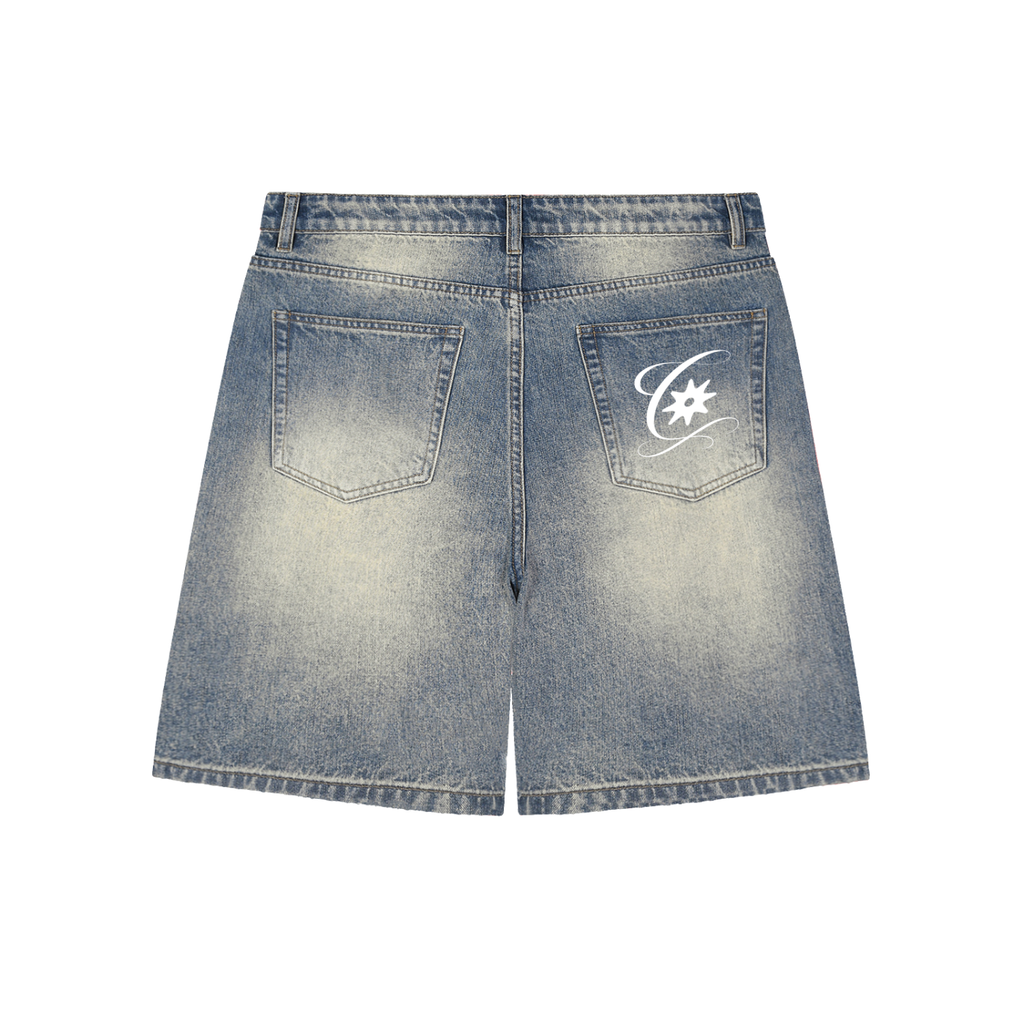 Signature Denim Shorts